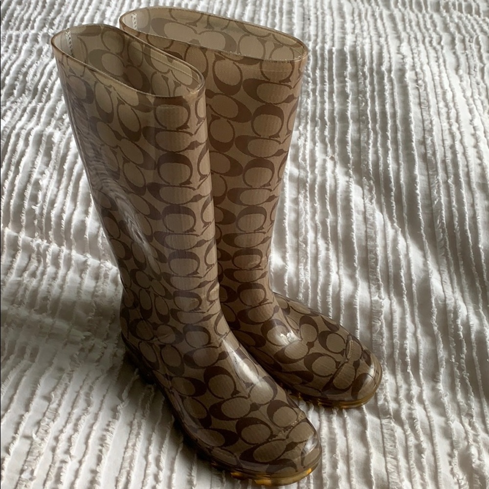 Coach Rain Boots